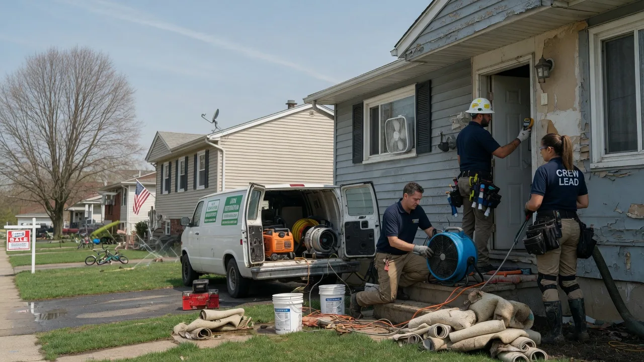 Flood Cleanup in Hawaiian Gardens, CA near me